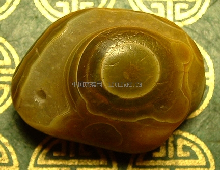 Natural Agate eye Pendant _beadstoneancient.jpg