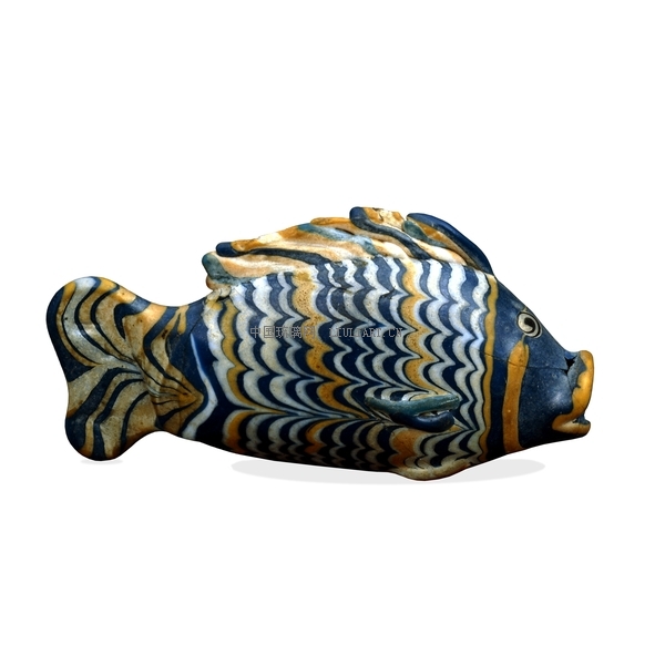 From el-Amarna, Egypt 18th Dynasty, around 1390-1336 BC_glass bottle..jpg