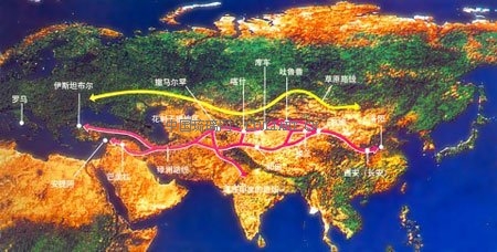 东西文化交流古道:丝绸之路7000公里